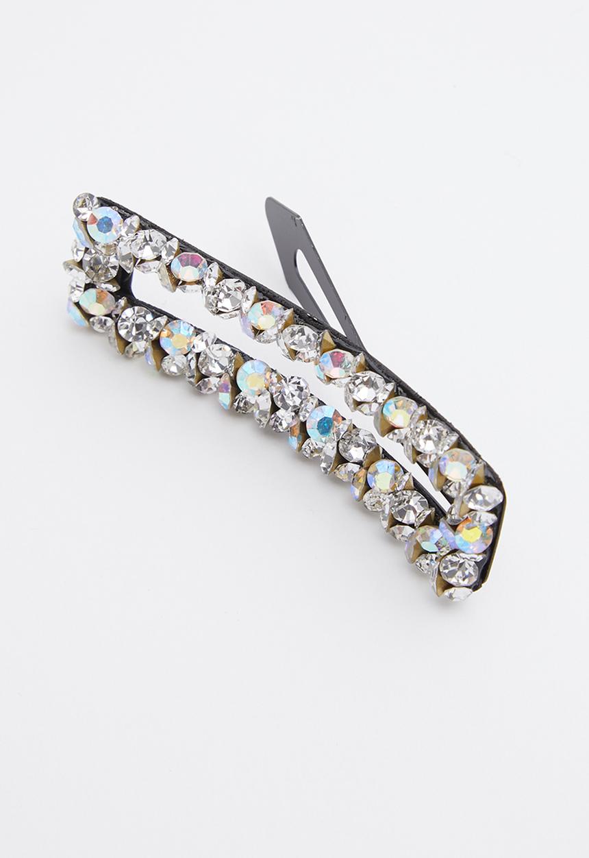 Superbalist - Rectangle  hair silde - silver