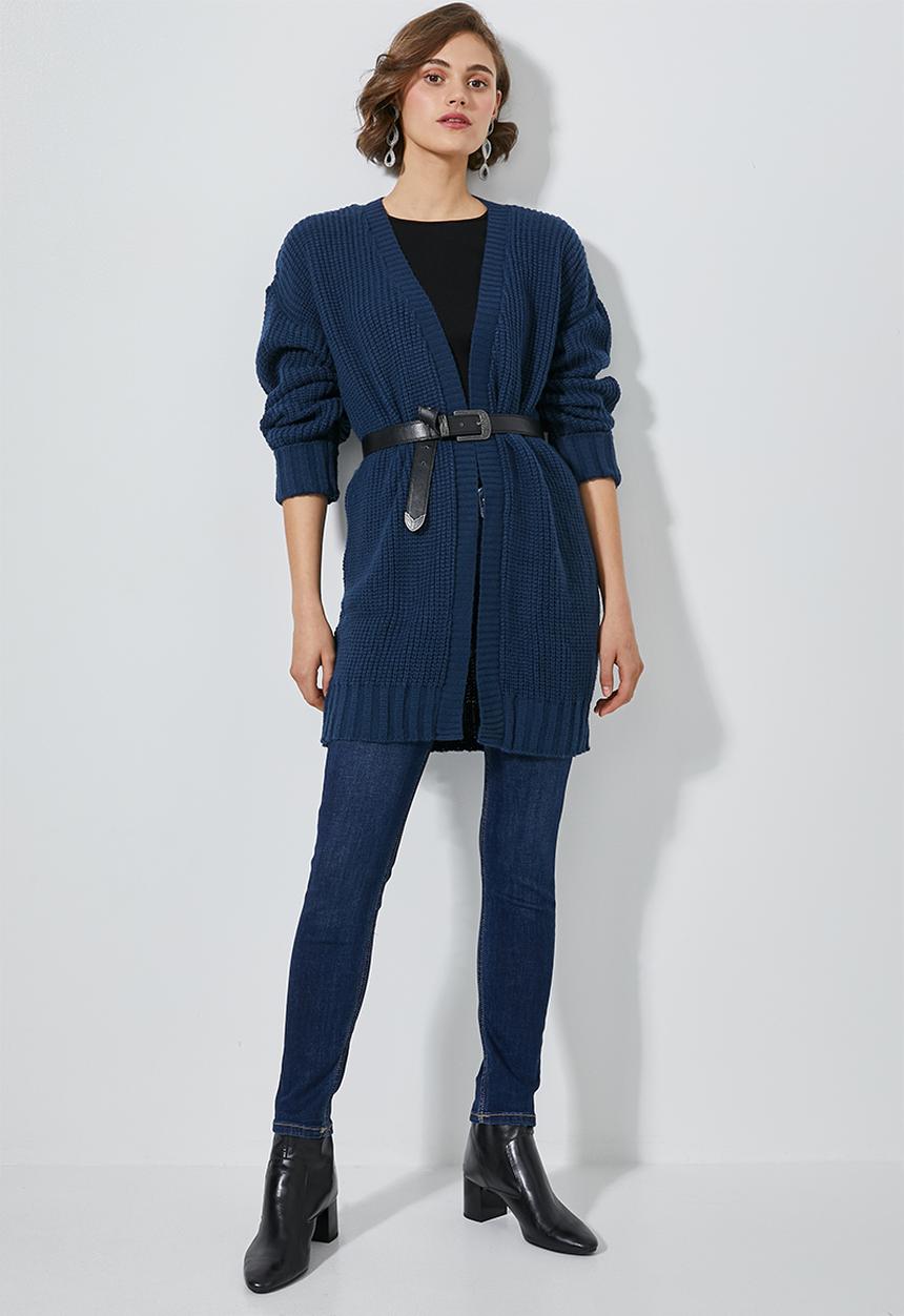 Superbalist - Chunky knit cardi - navy