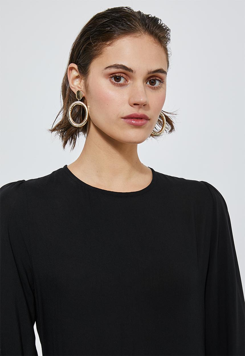Superbalist - Maxi tiered dress - black