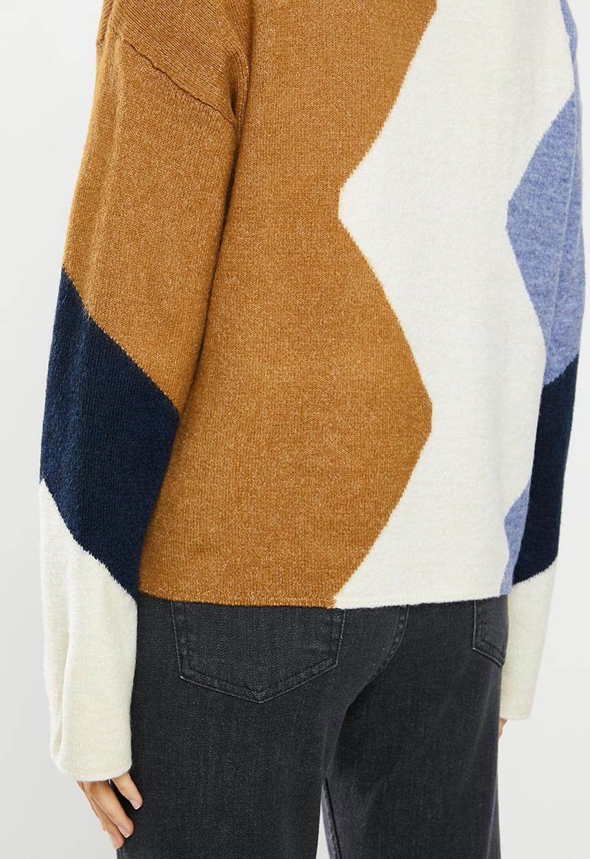 Vero Moda - Ranna block blouse - multi 