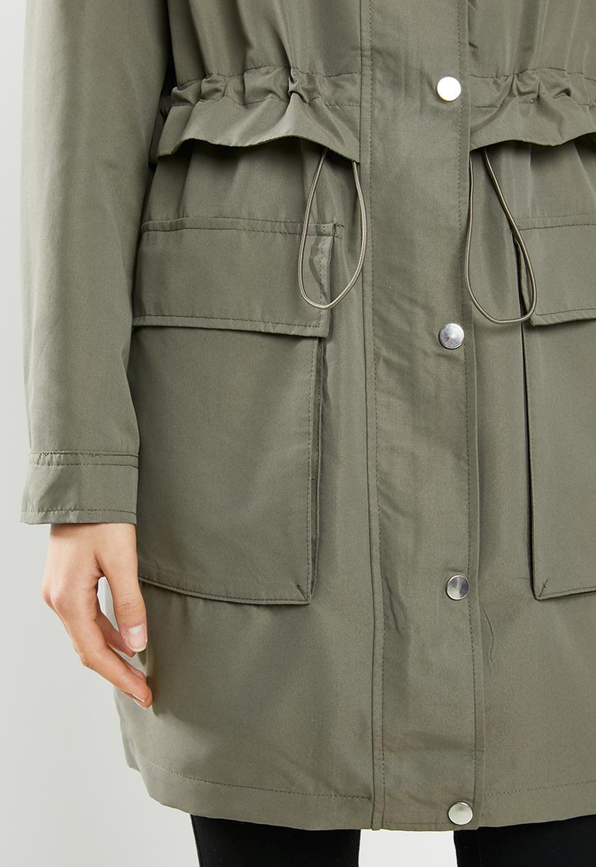 Vero Moda - Pernilleuni 3/4 jacket - khaki 