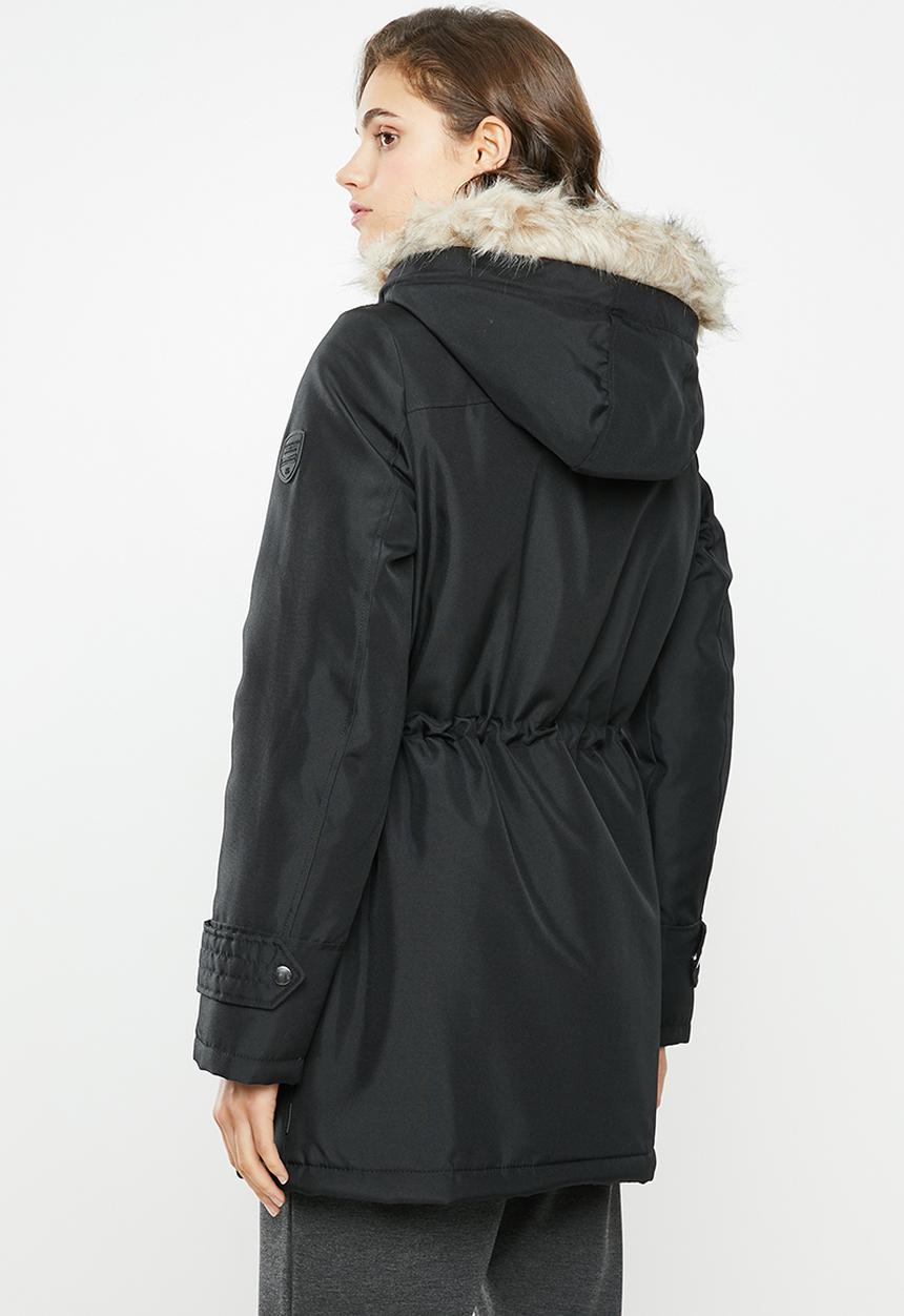 Vero Moda - Excursion expedition 3/4 parka - black