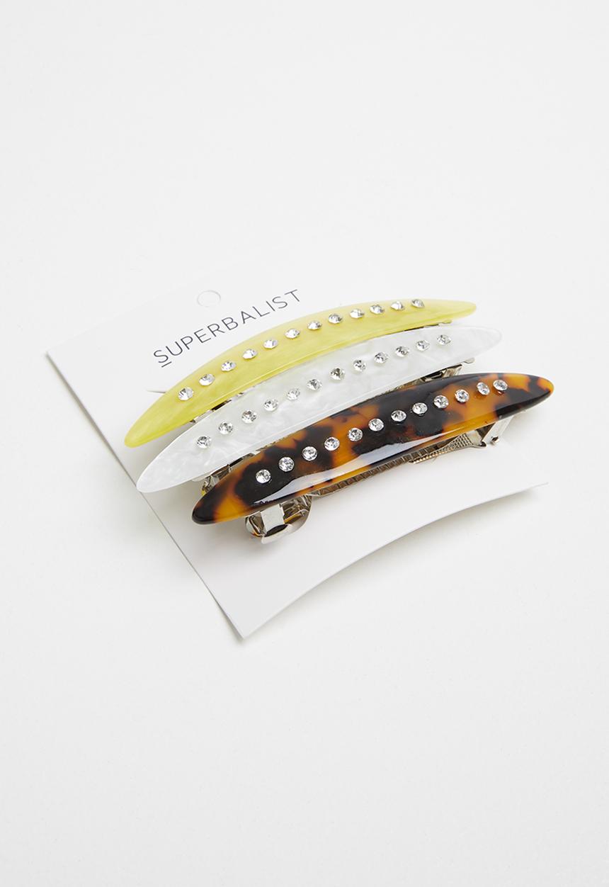 Superbalist - Multicoloured hair slides - multi