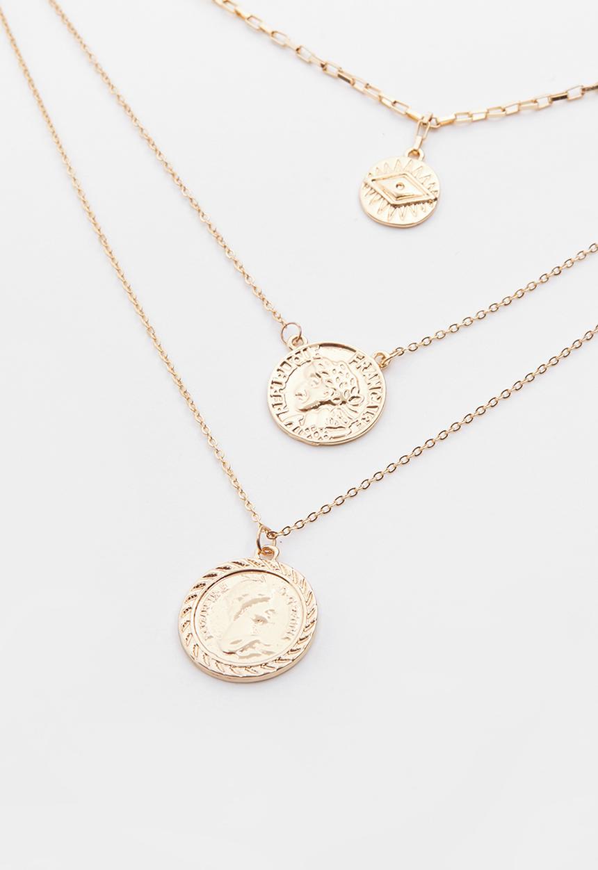 Superbalist - Nandi coin necklace - gold