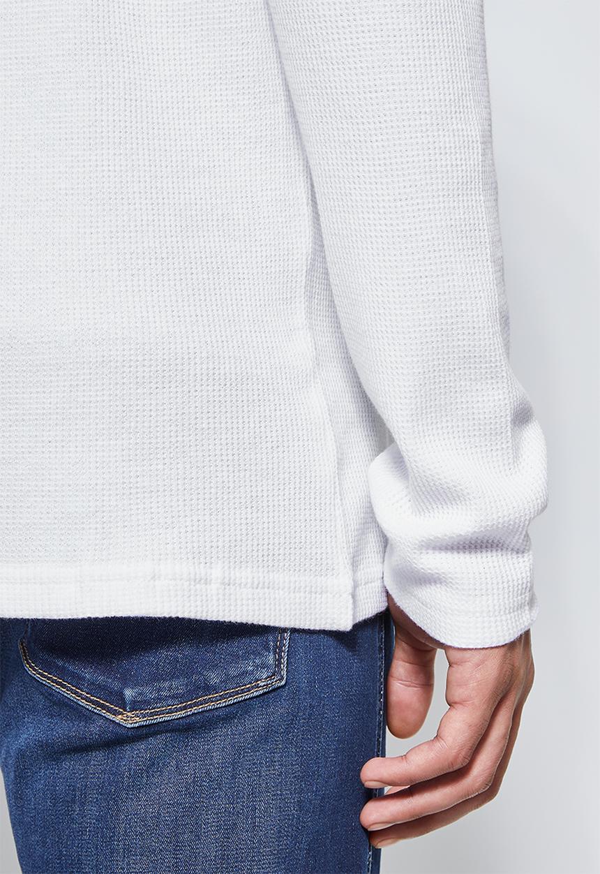 Superbalist - 2 Pack textured pocket tees - white & black 
