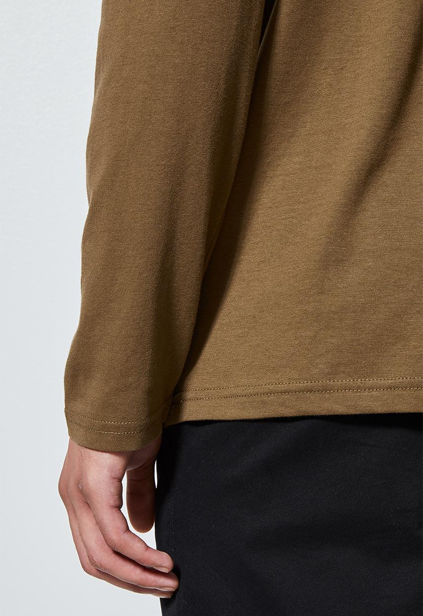 Superbalist - Plain roll neck 2 Pack tees - navy & brown