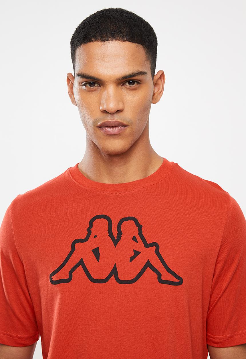 KAPPA - Logo crome tee - red