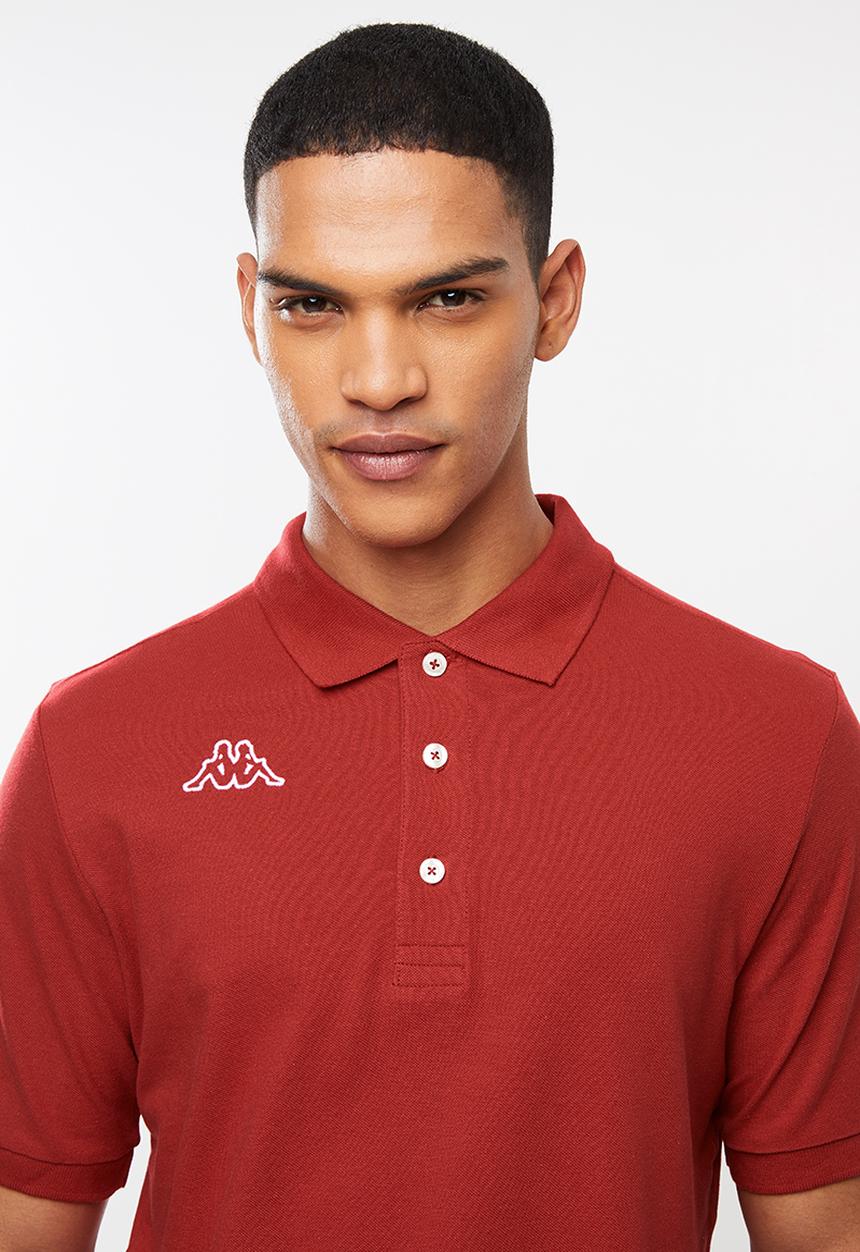 KAPPA - Logo life mss polo - red