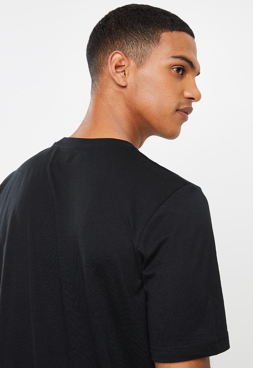 KAPPA - Logo zobi tee - black & red