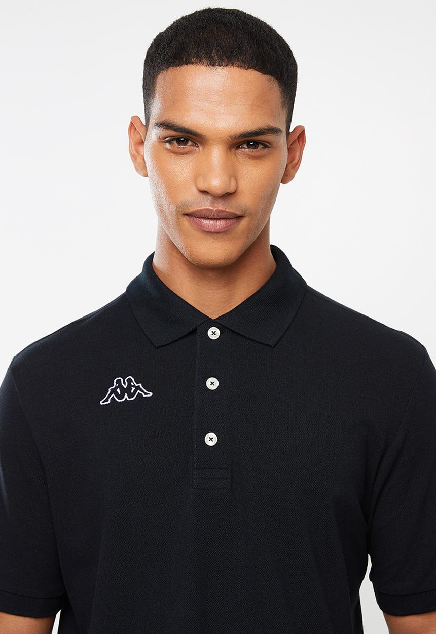 KAPPA - Logo life mss polo - black
