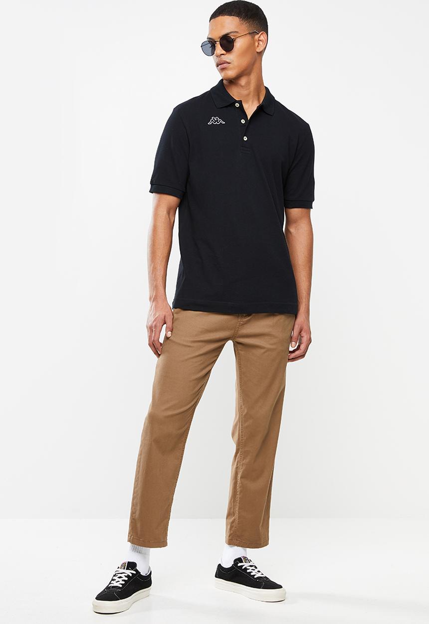 KAPPA - Logo life mss polo - black