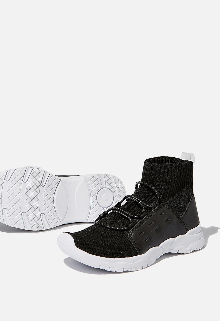 Cotton On - Knit trainer - black