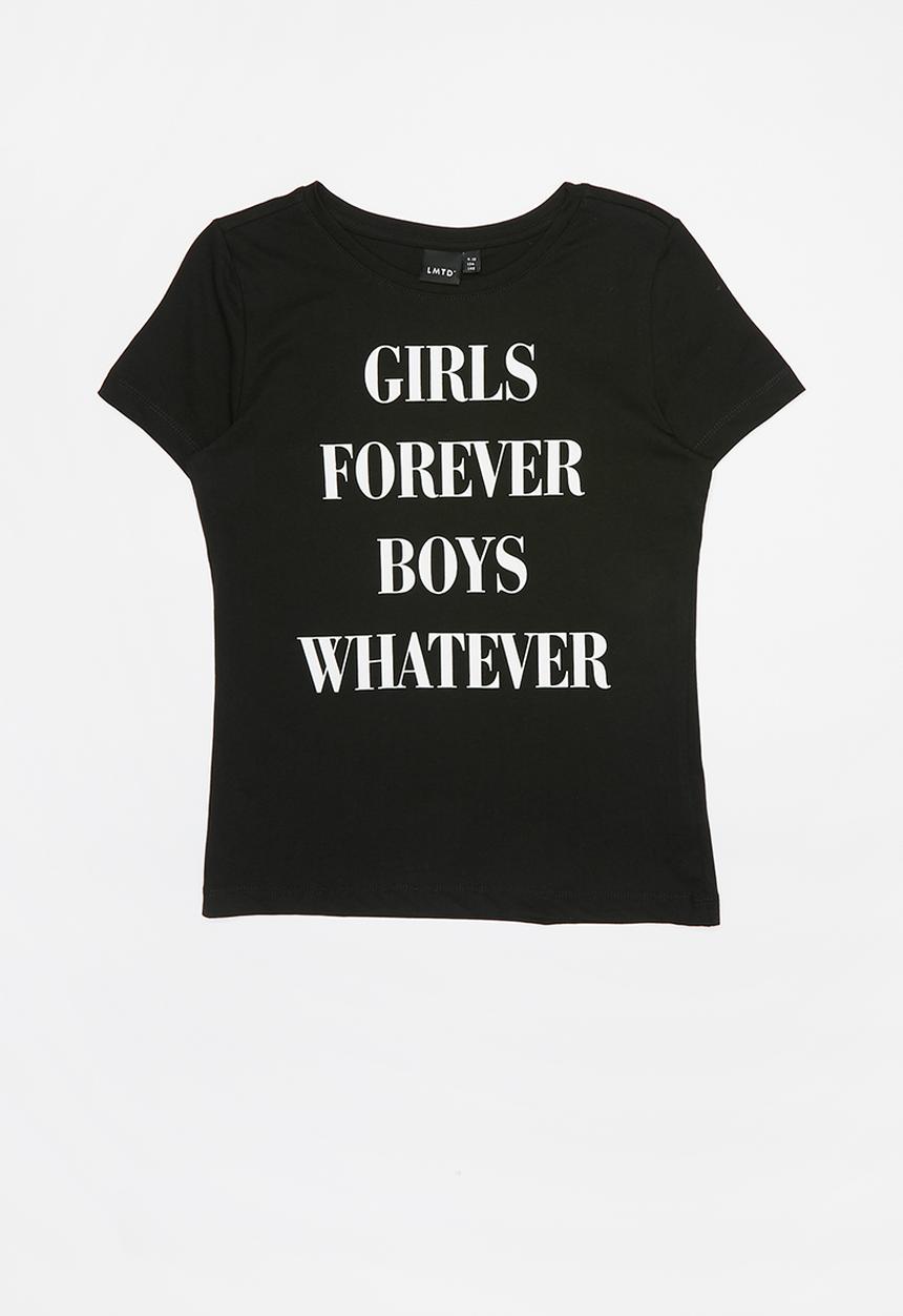 Name It - Osana short sleeve regular top - black