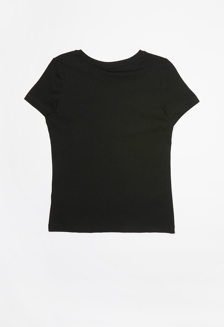 Name It - Osana short sleeve regular top - black