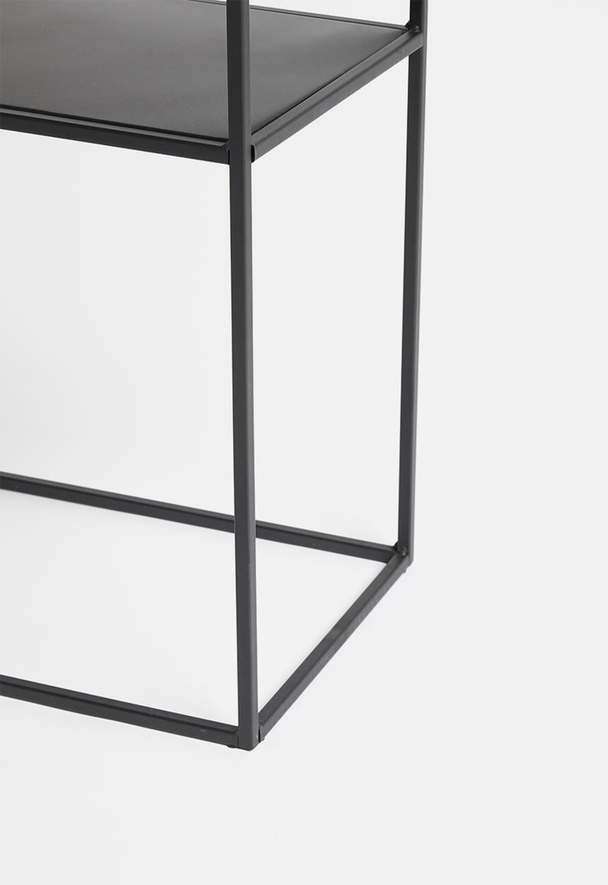 H&S - 2-Layer side table - black