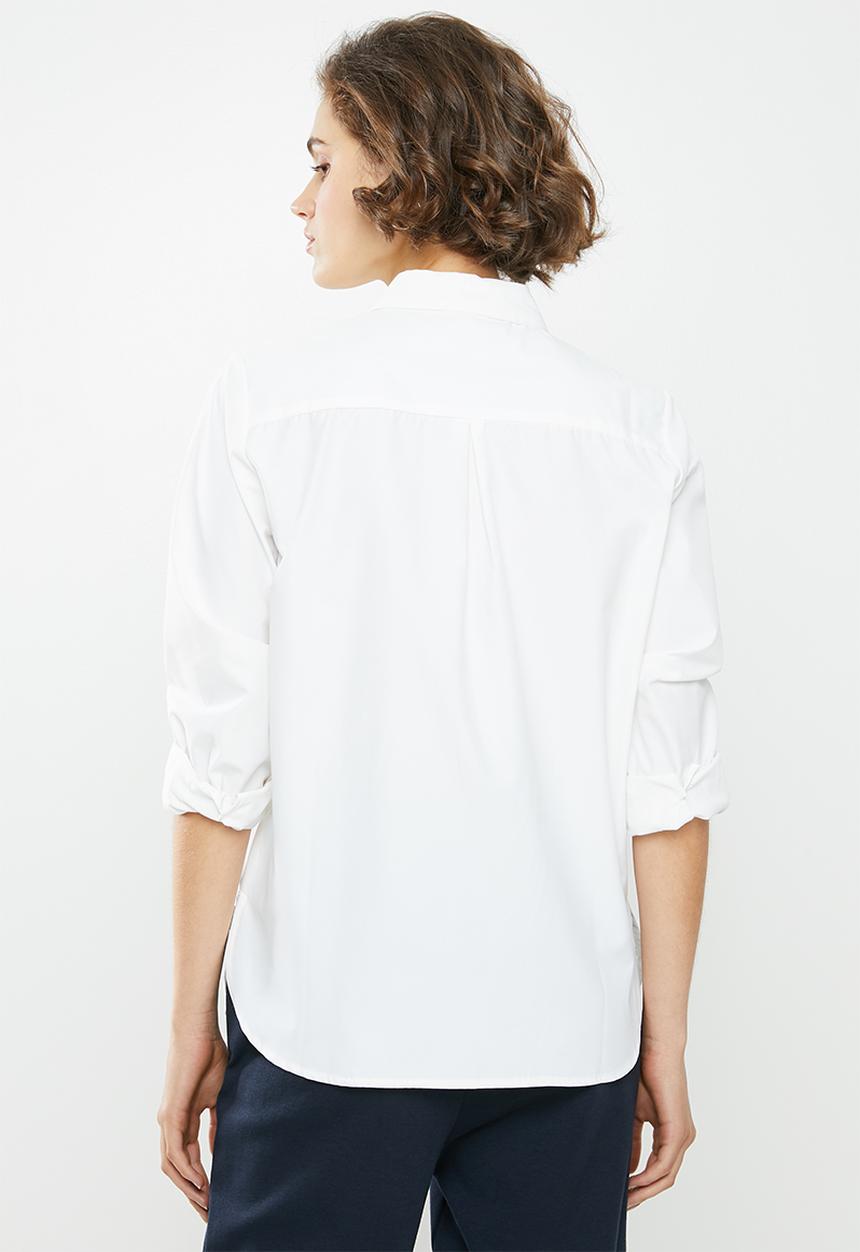 Jacqueline de Yong - Renna long sleeve shirt - cream 