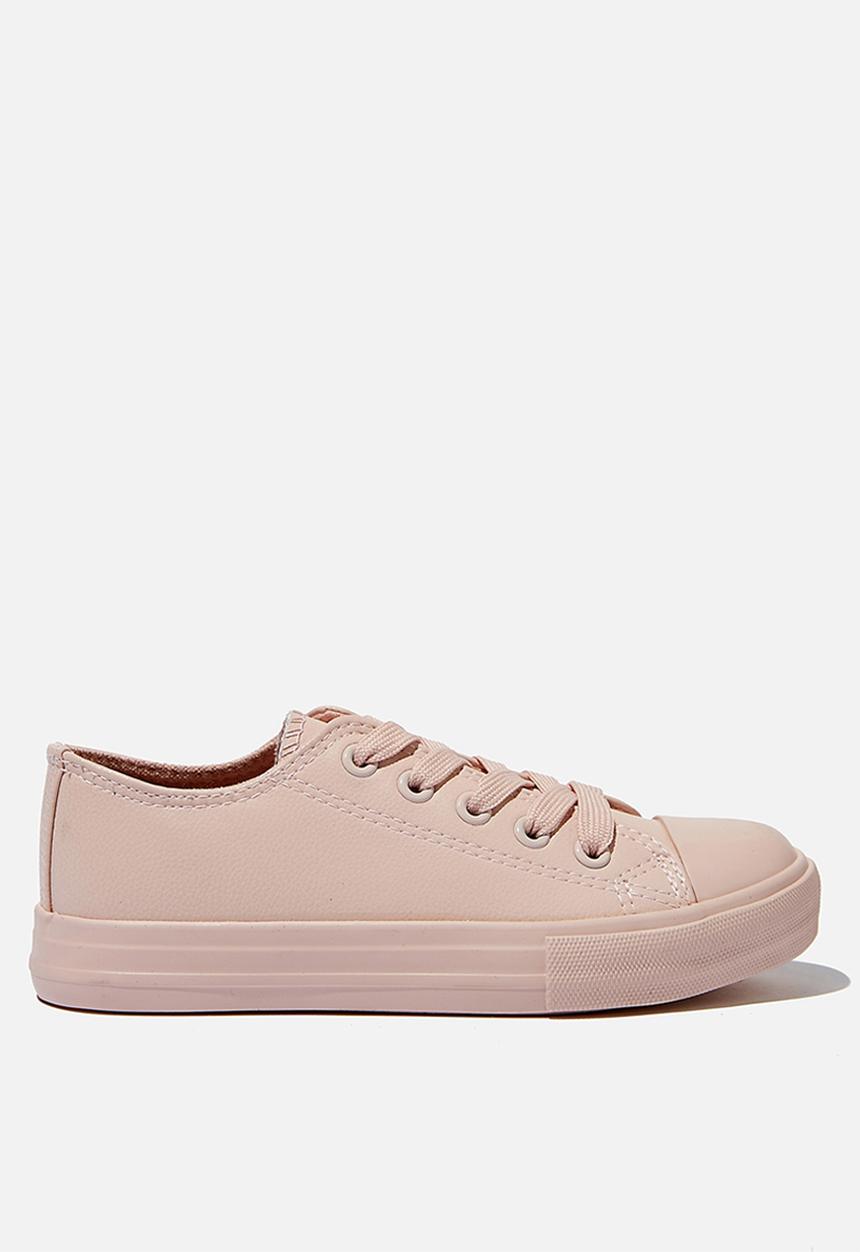 Cotton On - Classic trainer lace up - peach whip