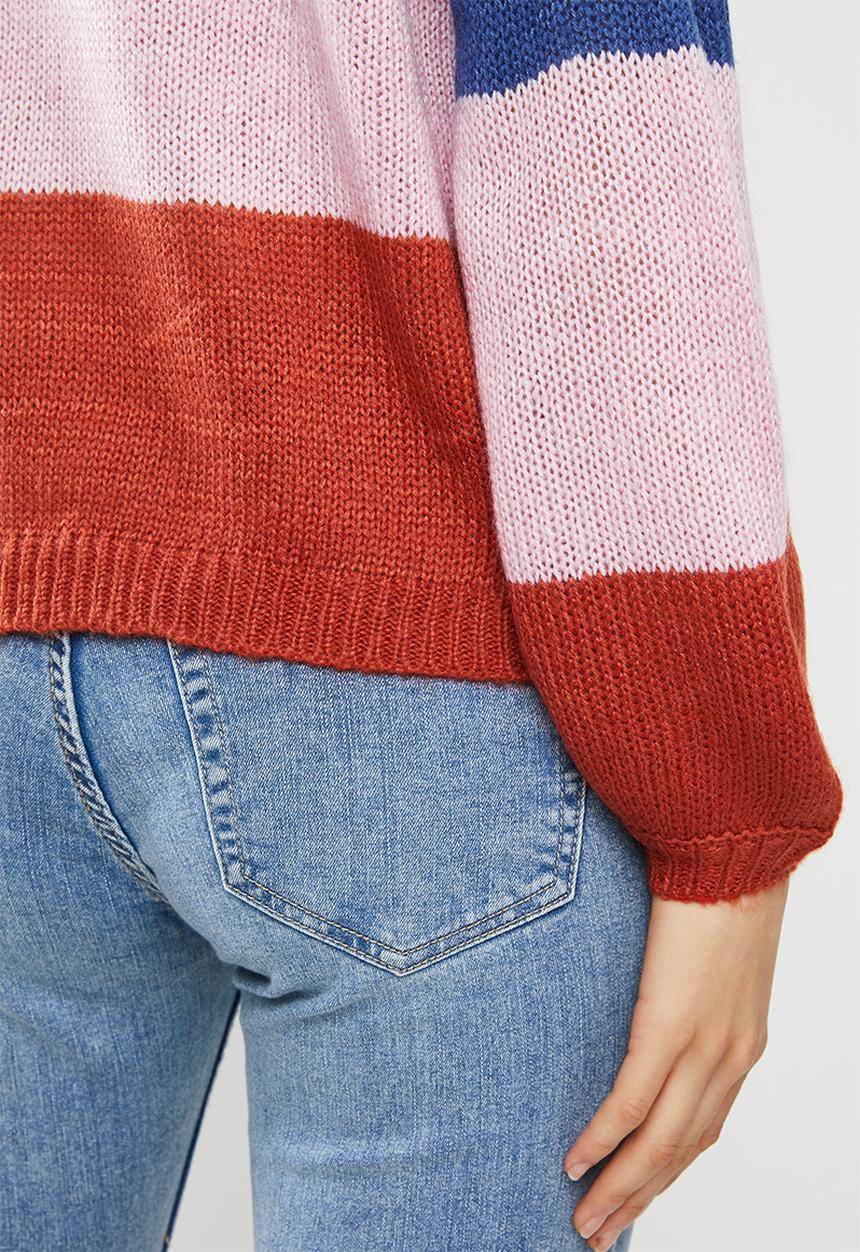 ONLY - Emy long sleeve pullover - multi 