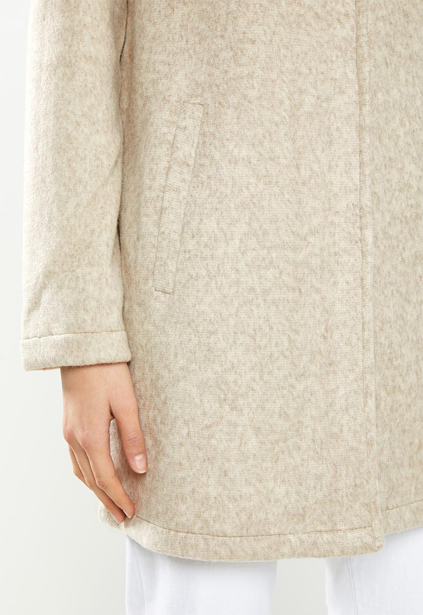 Vero Moda - Brush 3/4 length jacket - beige
