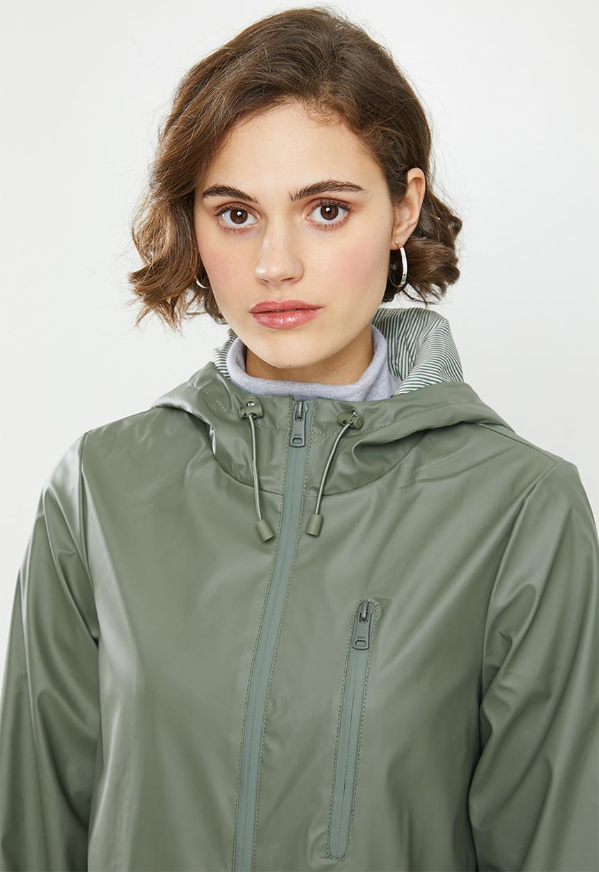 ONLY - Emma raincoat - green