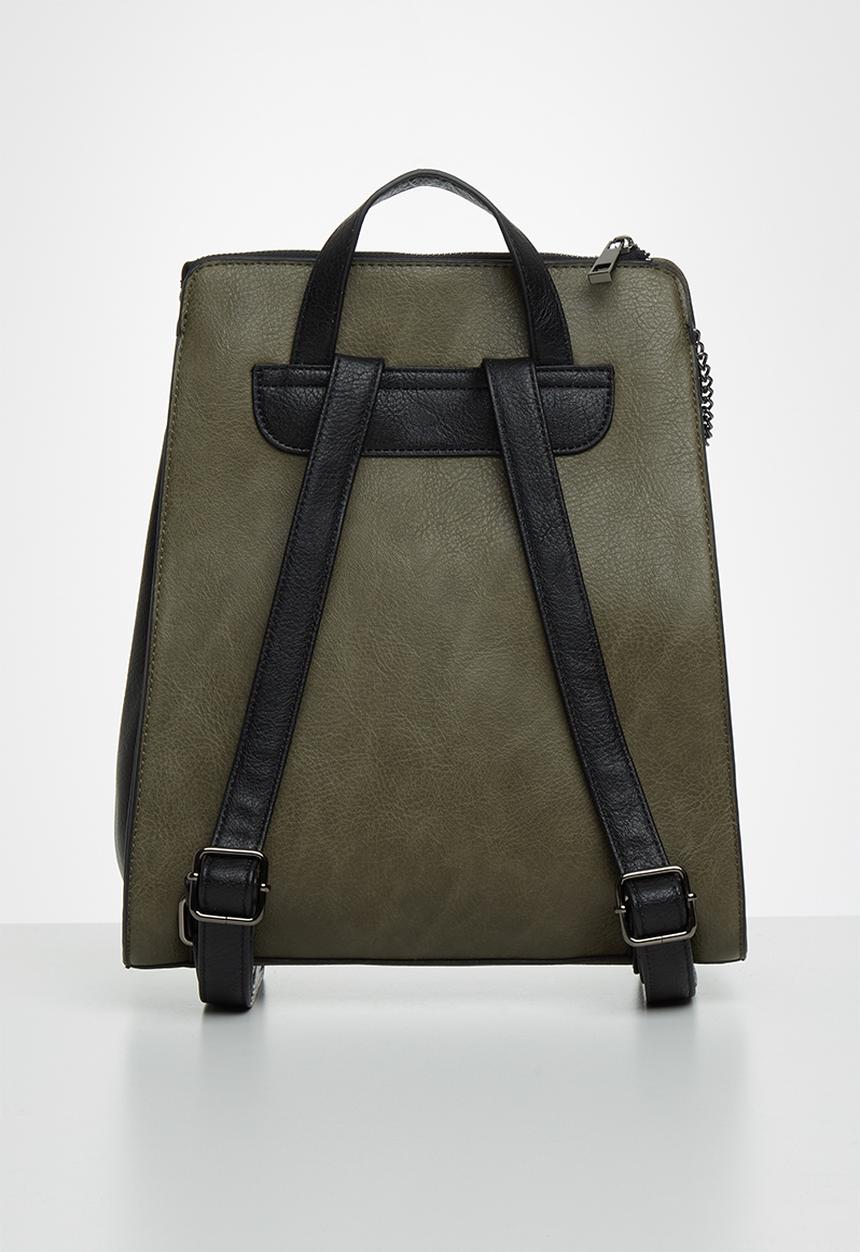 ALDO - Portwin - khaki & black