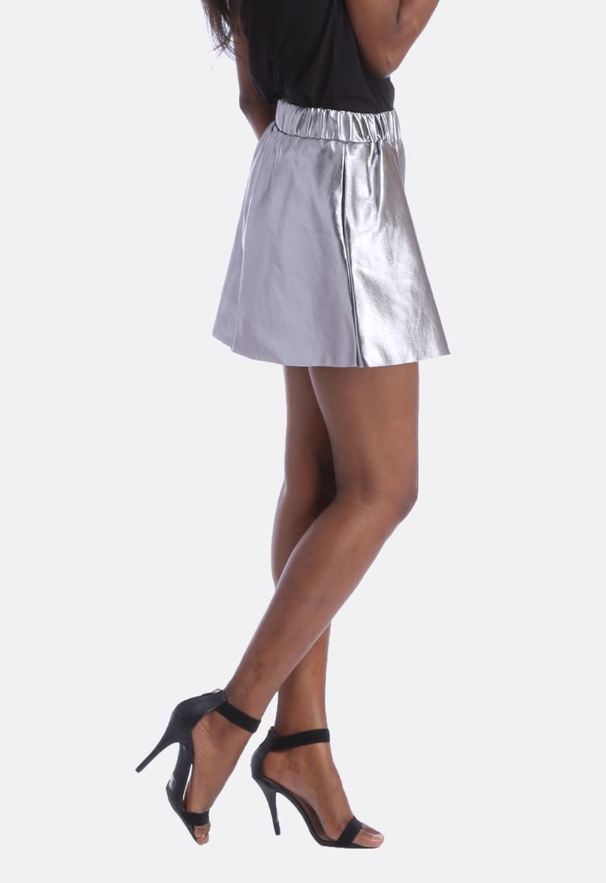Vero Moda - Sandy Short PU Skirt