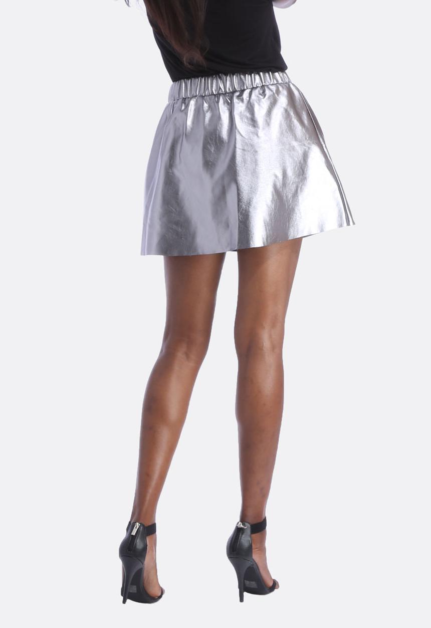 Vero Moda - Sandy Short PU Skirt