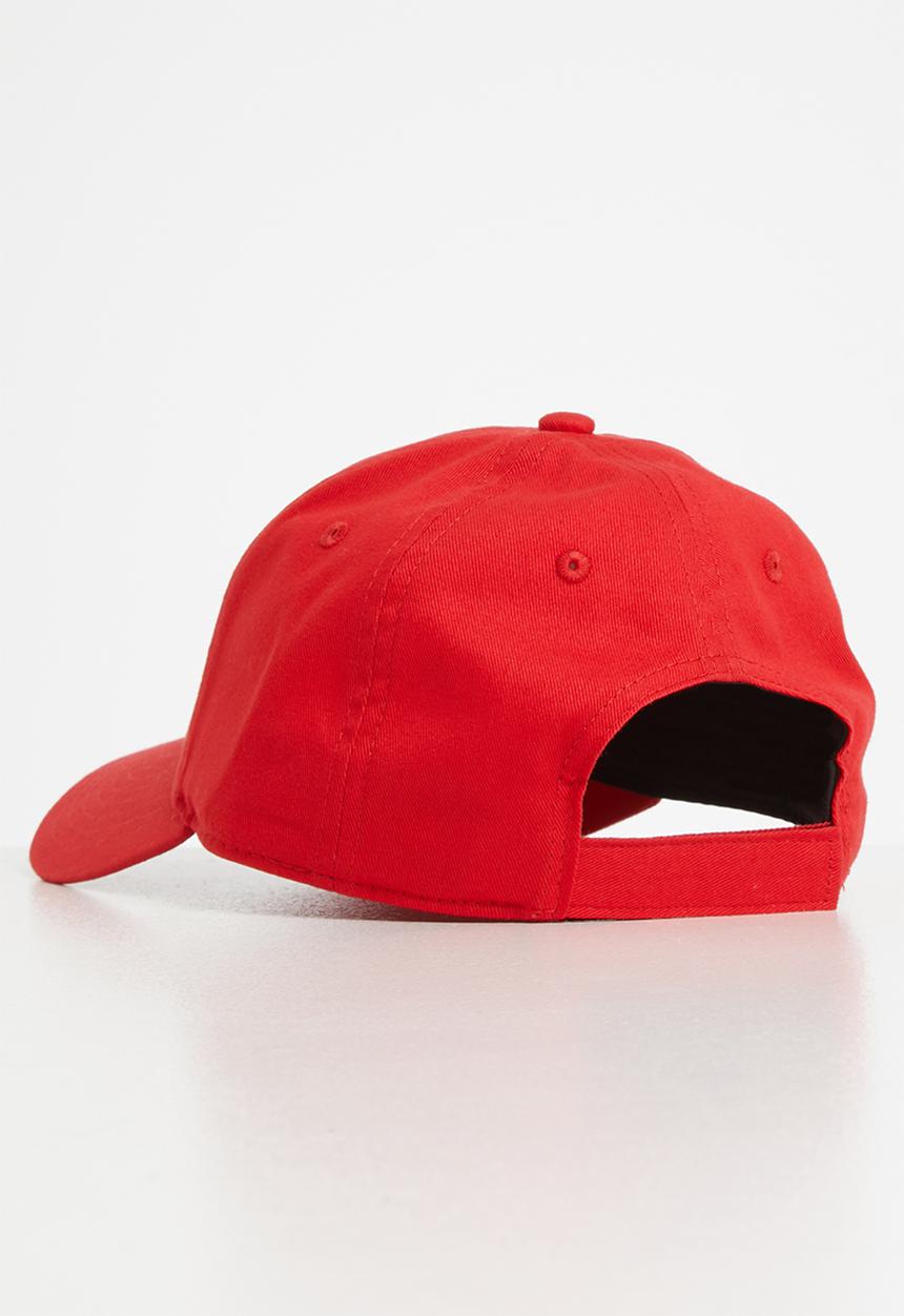 Converse - Can Converse chuck patch curve brim cap - red