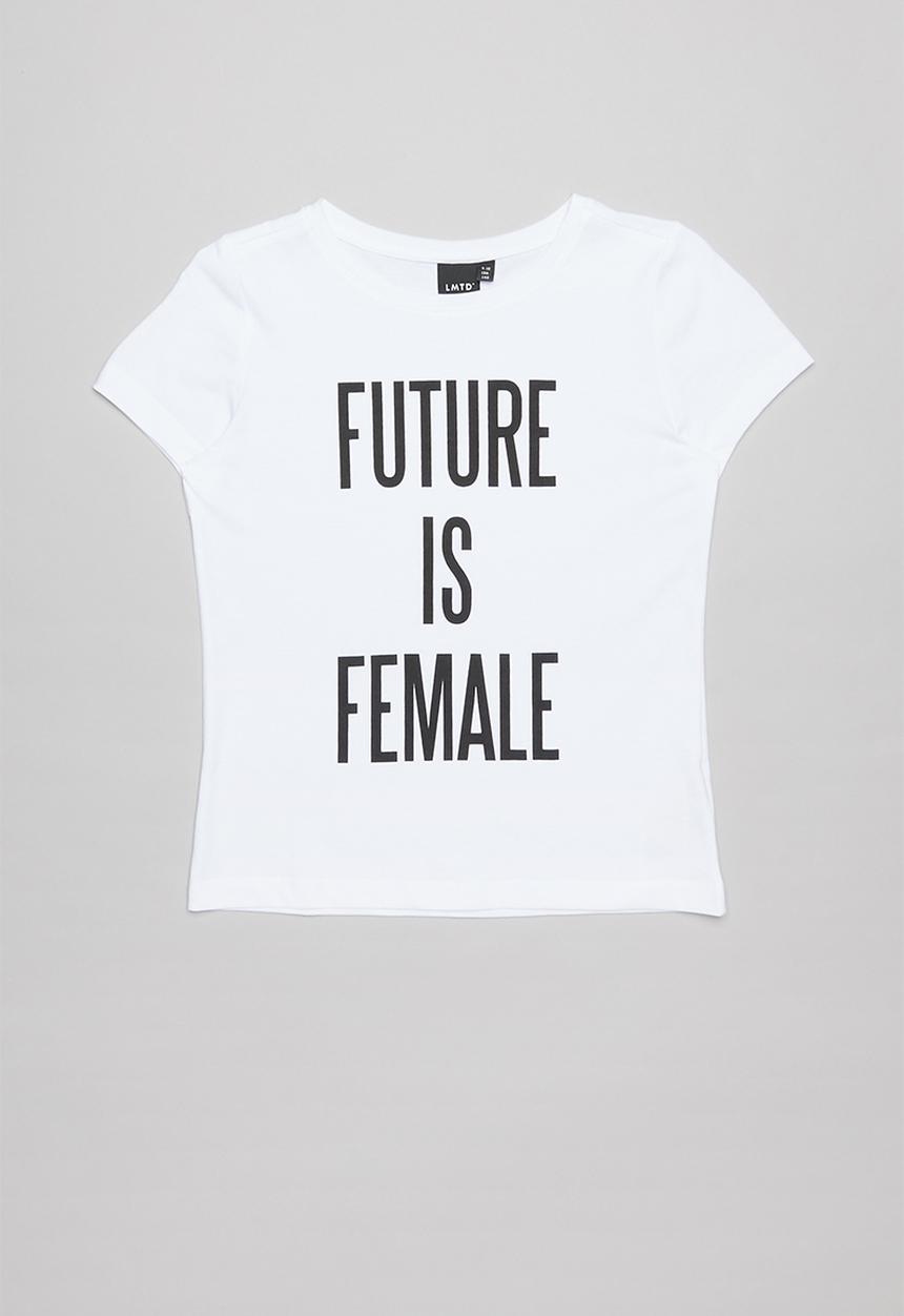 Name It - Osana short sleeve regular top - white & black 
