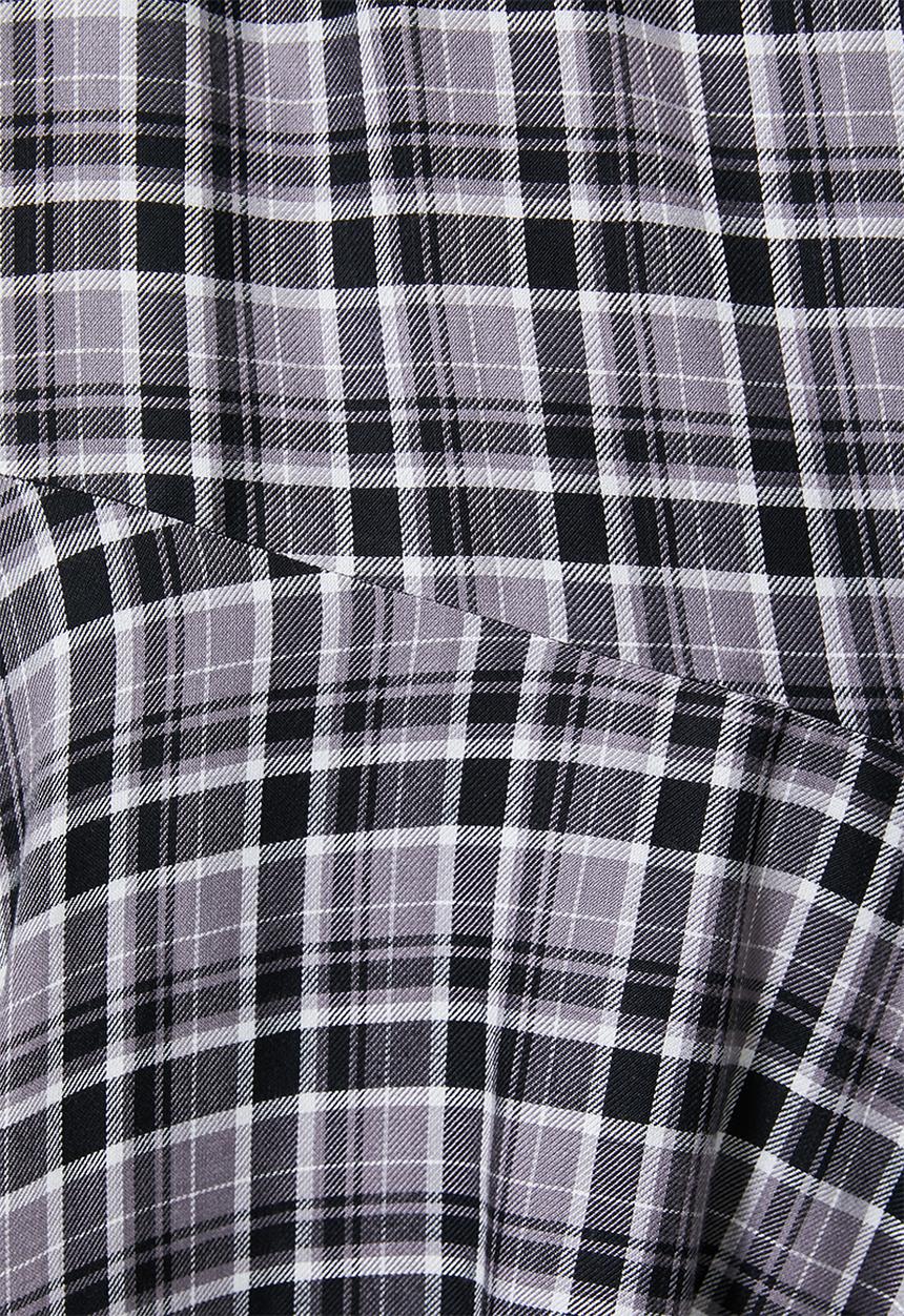 Superbalist - Check midi skirt - black & white