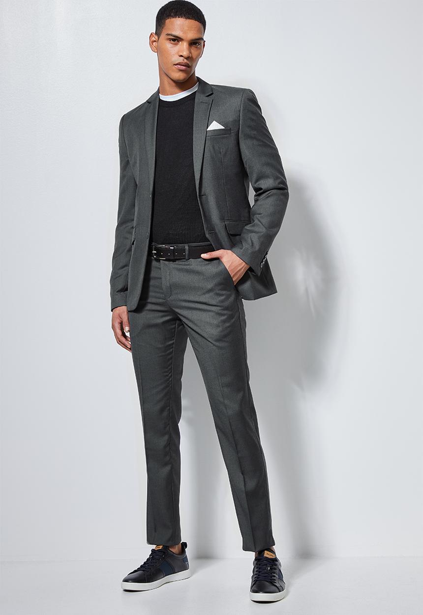 Superbalist - Soho slim fit trousers - grey