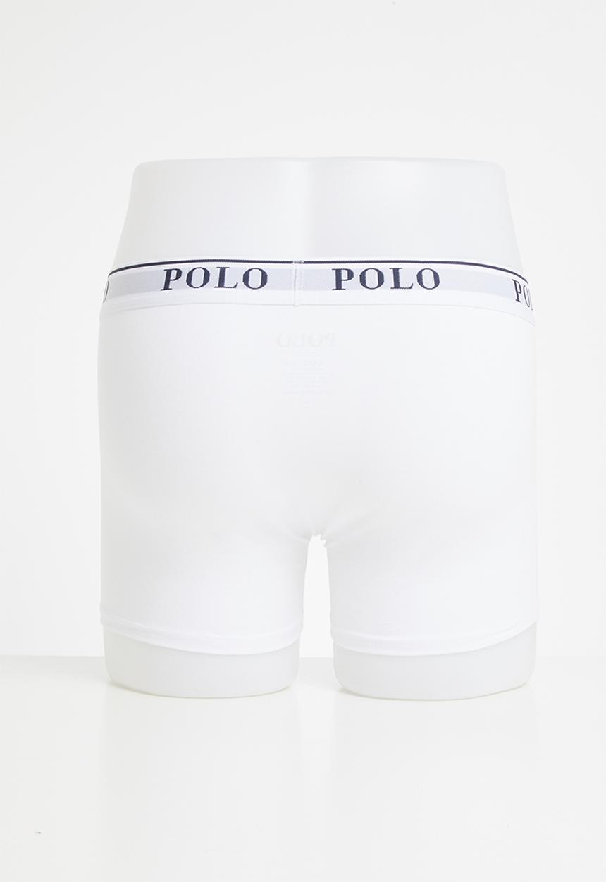 POLO - Ellis big pony knit boxer - white