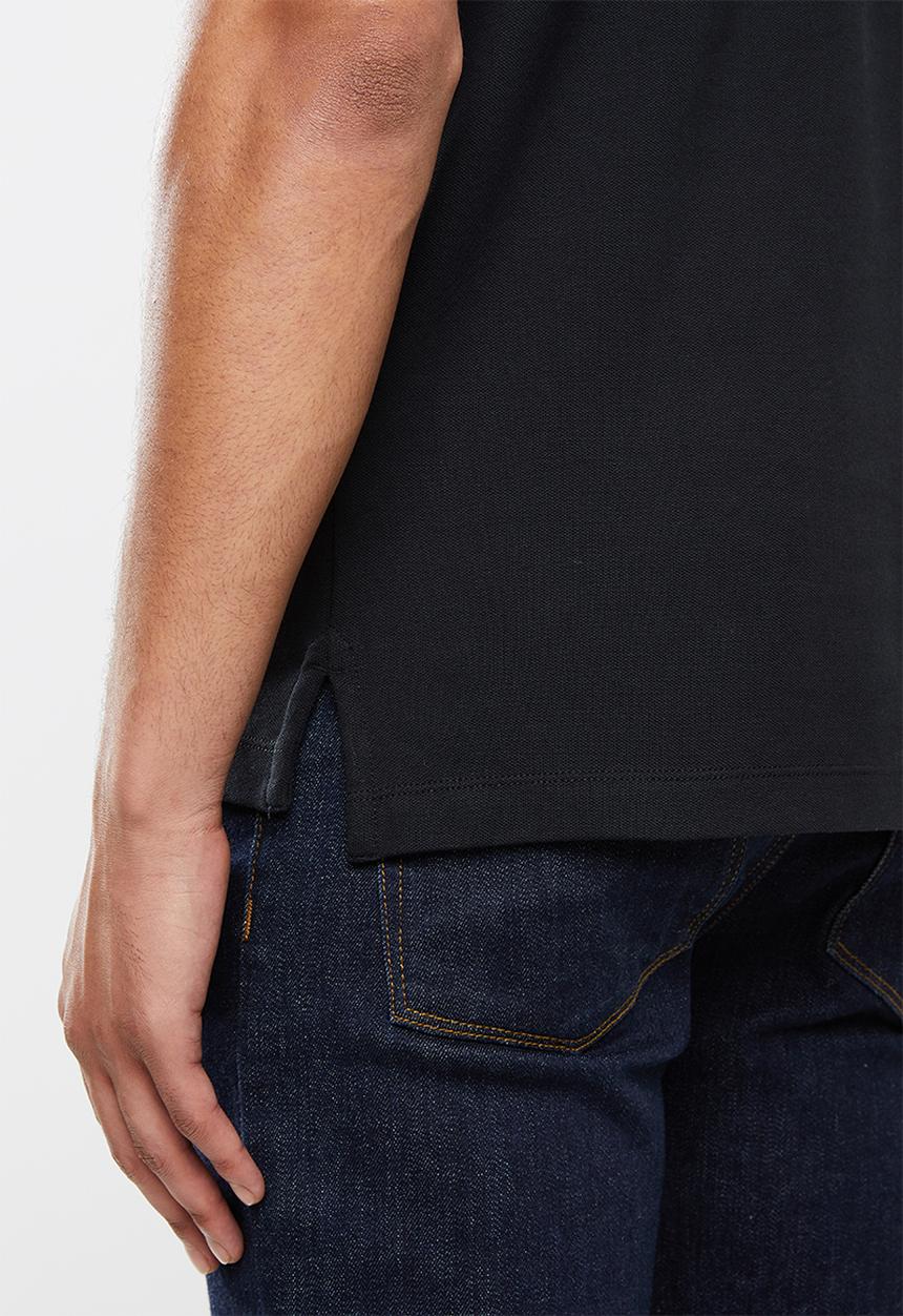 Tommy Hilfiger - Tjm classics solid stretch polo - black