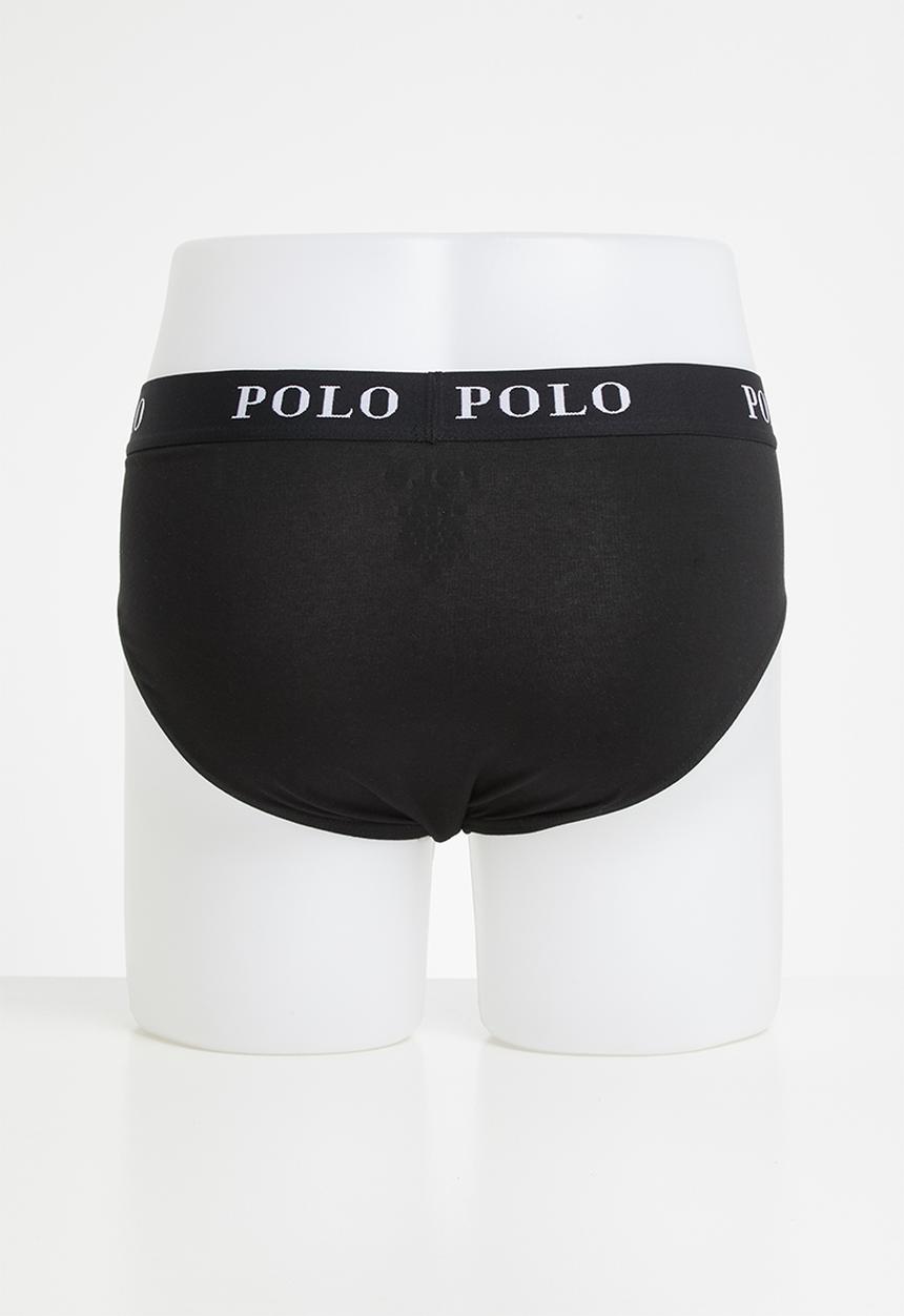 POLO - Classic knit briefs 3 pack - multi