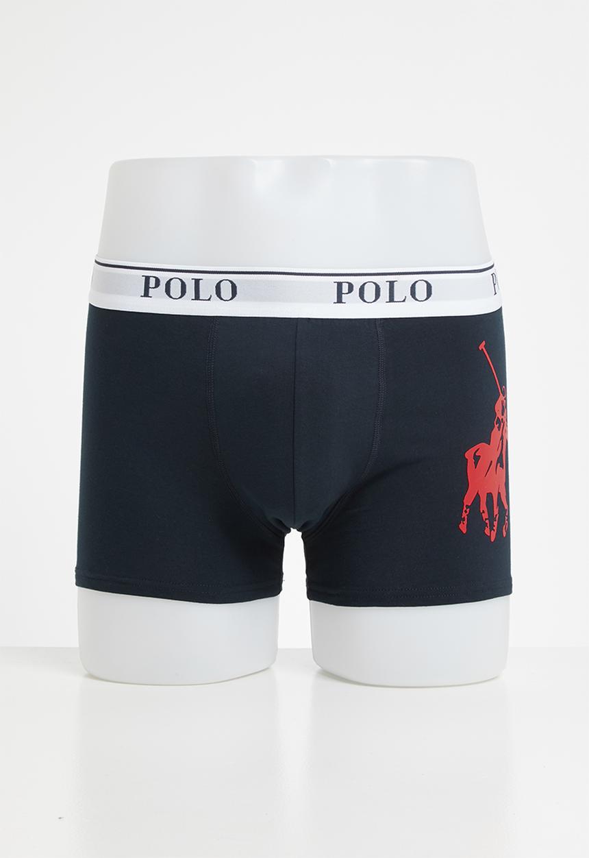 POLO - Ellis big pony knit boxer - navy