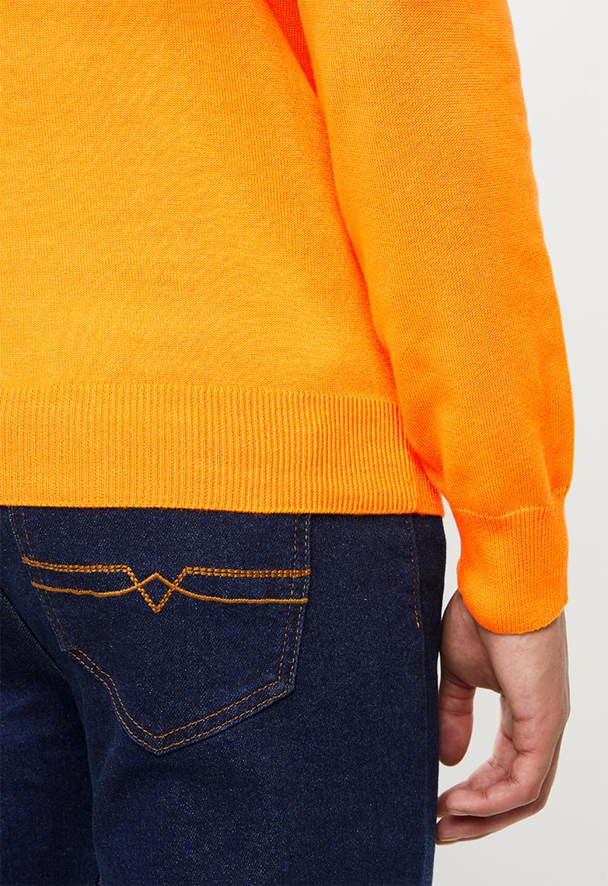 Pringle of Scotland - Raiden v-neck knit - yellow 
