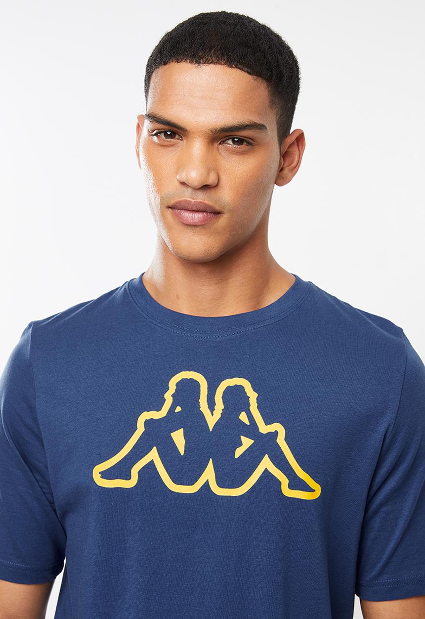 KAPPA - Logo crome tee - blue