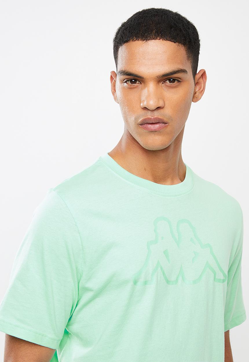 KAPPA - Logo crome tee - aqua