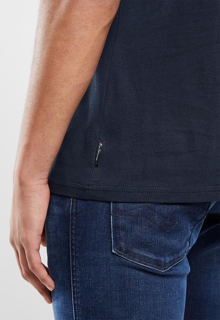 Ben Sherman - ESSENTIAL TEE CREW - NAVY