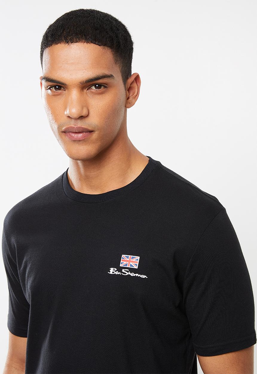 Ben Sherman - ESSENTIAL TEE CREW - BLACK