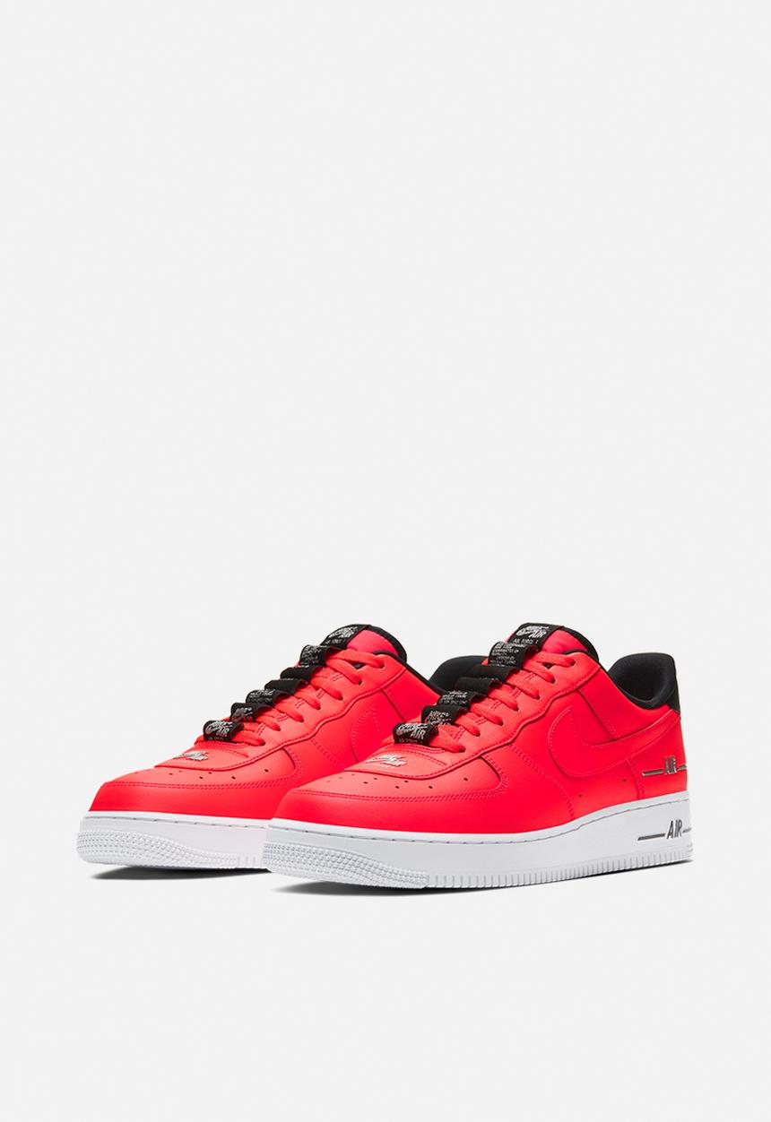 Nike - Air Force 1 '07 - laser crimson-black-white