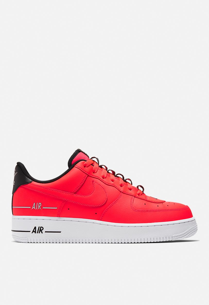 Nike - Air Force 1 '07 - laser crimson-black-white