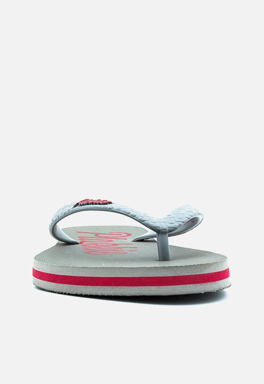 Plakkie - Plakkie flip-flop - clifton grey & red