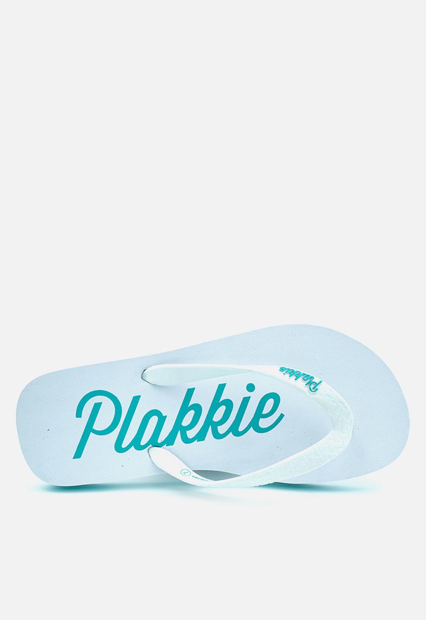 Plakkie - Plakkie flip-flop - port saint johns white & blue