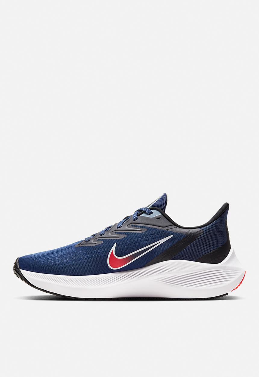 Nike - Zoom winflo 7 - midnight navy / bright crimson-black