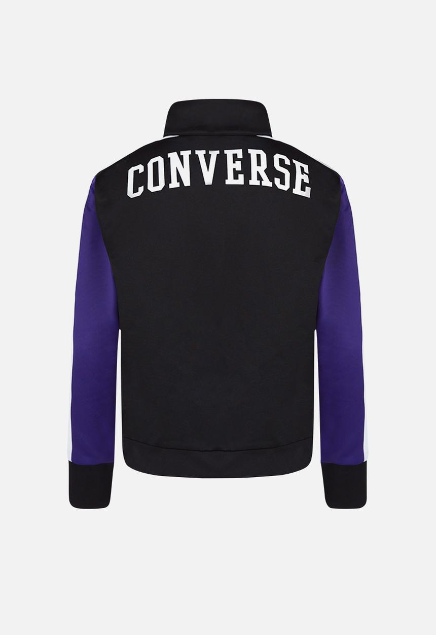 Converse - Converse retro sport warm up - black & purple 
