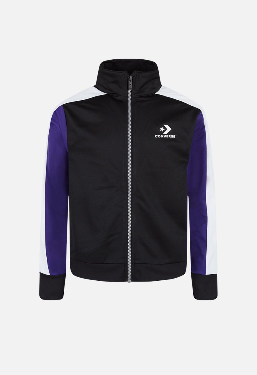 Converse - Converse retro sport warm up - black & purple 