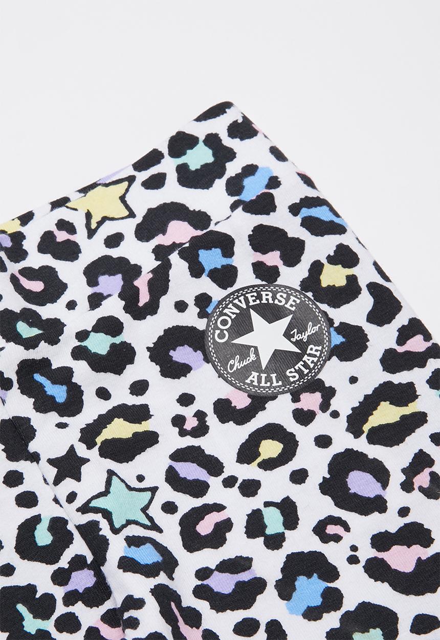 Converse - Converse leopard aop legging - white