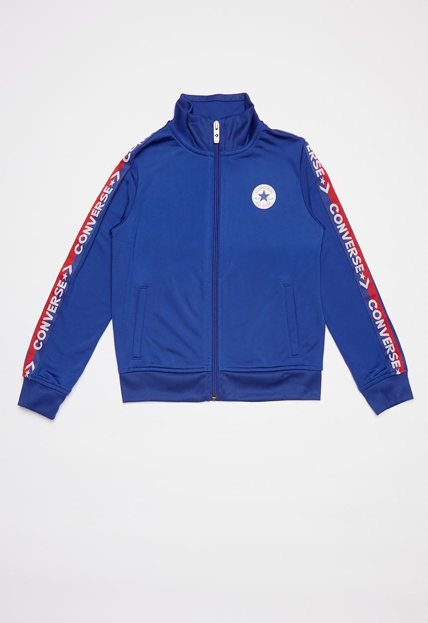 Converse - Converse tricot track jacket  - blue & red 