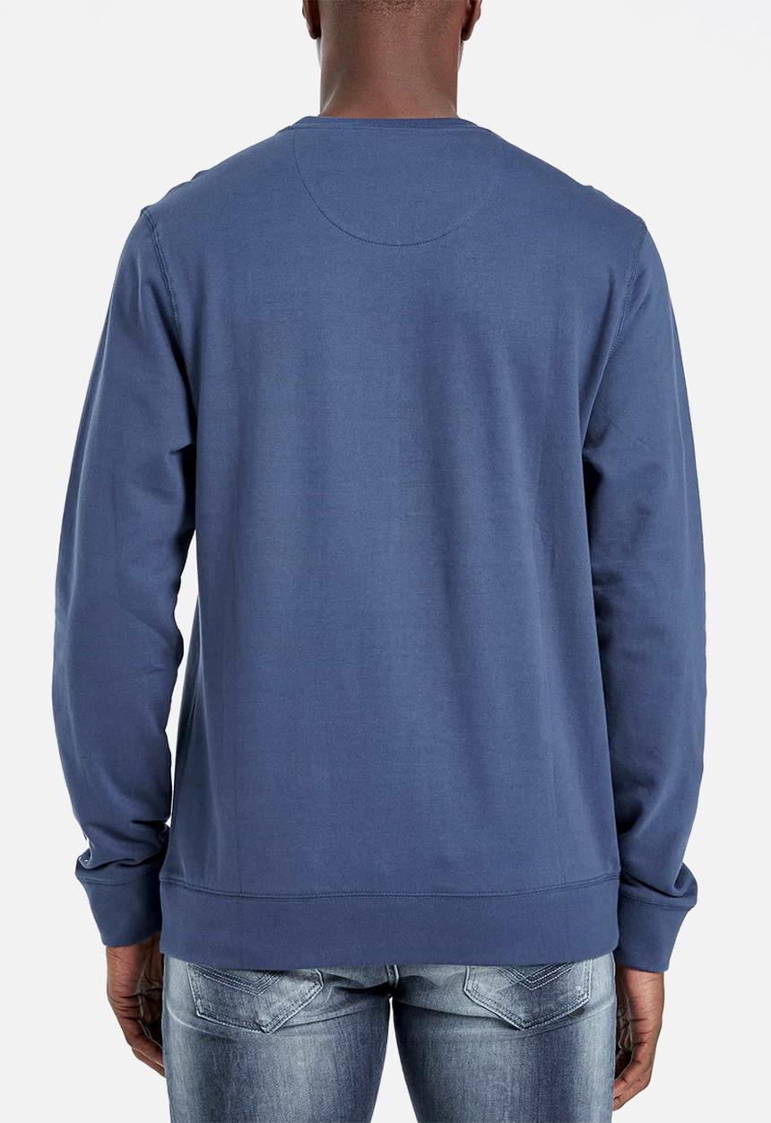 S.P.C.C - Veattie signature crew neck sweat - blue